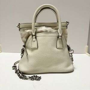 Maison Margiela White Sac Classique Shoulder Bag